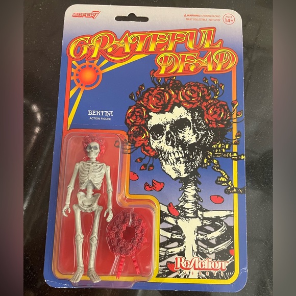 Grateful Dead Bertha Action Figure - Super7 ReAction Figure - NEW IN BOX! - Picture 4 of 7